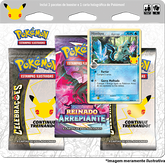 Blister Triplo - Celebrações Mimikyu δ - Pokémon TCG - MoxLand